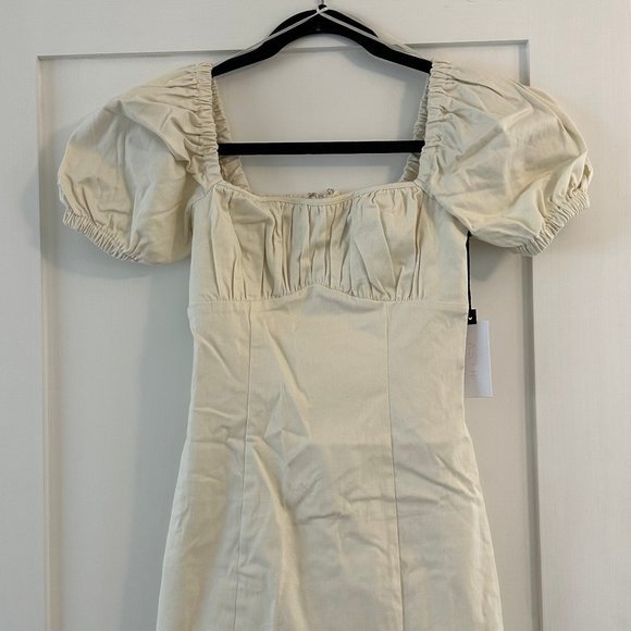 ASTR Mini Dress - NWT - Cream/White - Picture 6 of 8